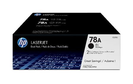 Toner HP LaserJet CE278AD black, 78A, 2-pack