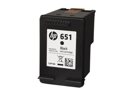 Cartridge HP InkJet C2P10AE black, 651