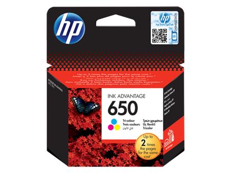 Cartridge HP InkJet CZ102AE color, 650