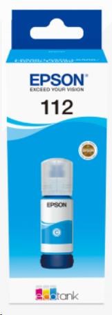 EPSON Ink Cartridges 112 EcoTank Pigment Cyan ink bottle