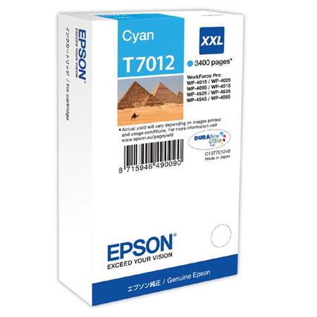 EPSON Ink Cartridges XXL Cyan 3.4k
