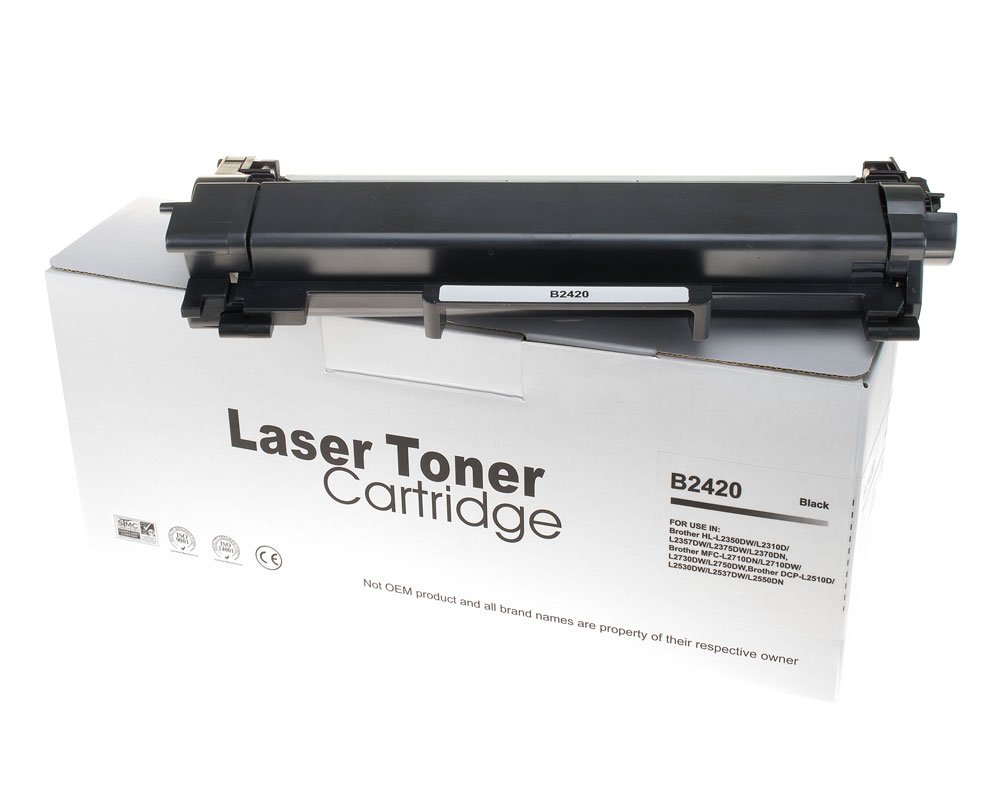 Compatible to Brother TN-2420 Toner Cartridge, black buy cheap –