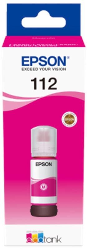 Ink Cartridges EPSON 112 EcoTank Pigment Magenta ink bottle