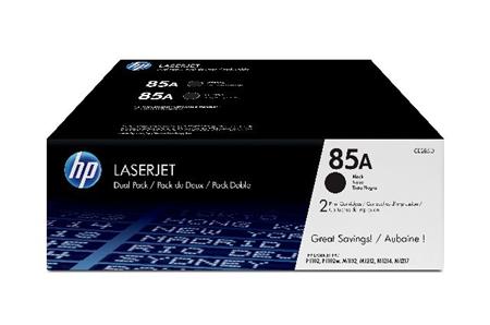 Toner HP LaserJet CE285AD black, 85A, 2-pack