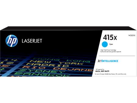 Toner HP LaserJet W2031X cyan, 415X